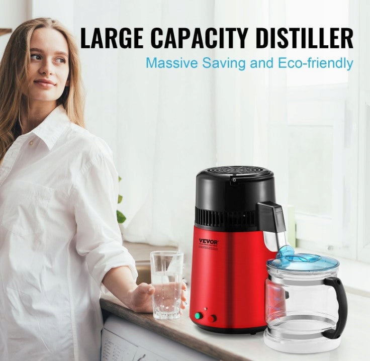 Water Distiller 4L Color: Red Wine Manufacturer code Destylator do wody 4L Kolor: Czerwone wino