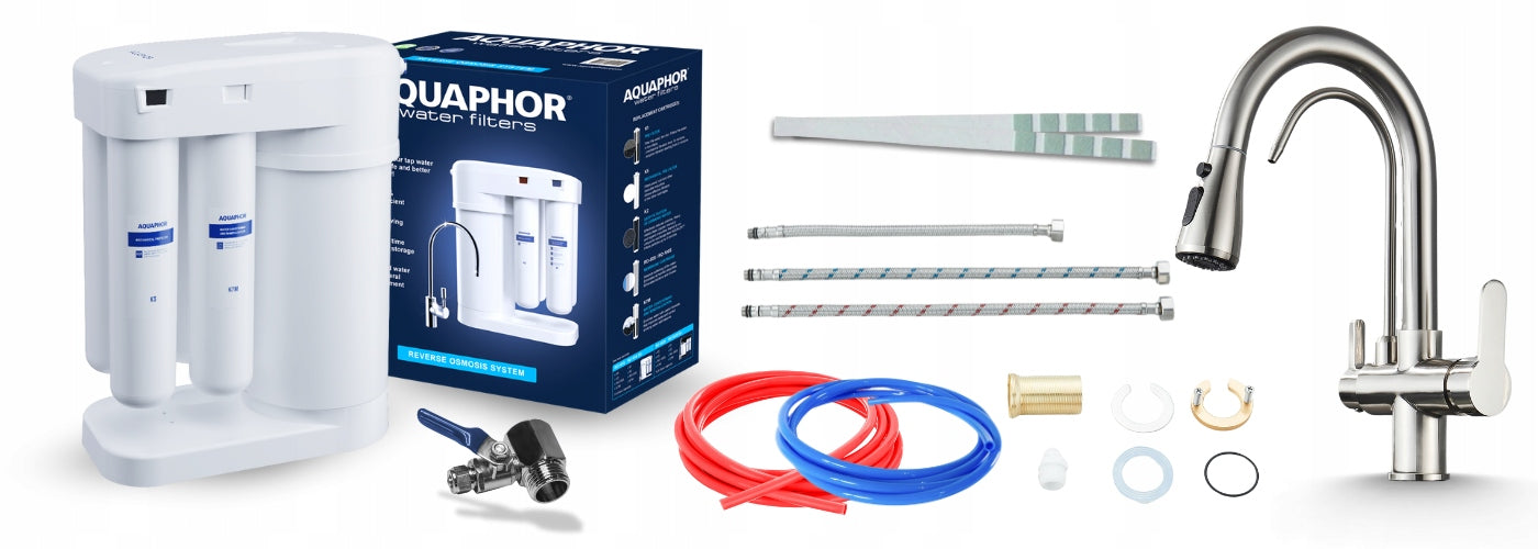 Water Filter Aquaphor Morion Kitchen Under Sink Kitchen Faucet SET PZH Packaging status original