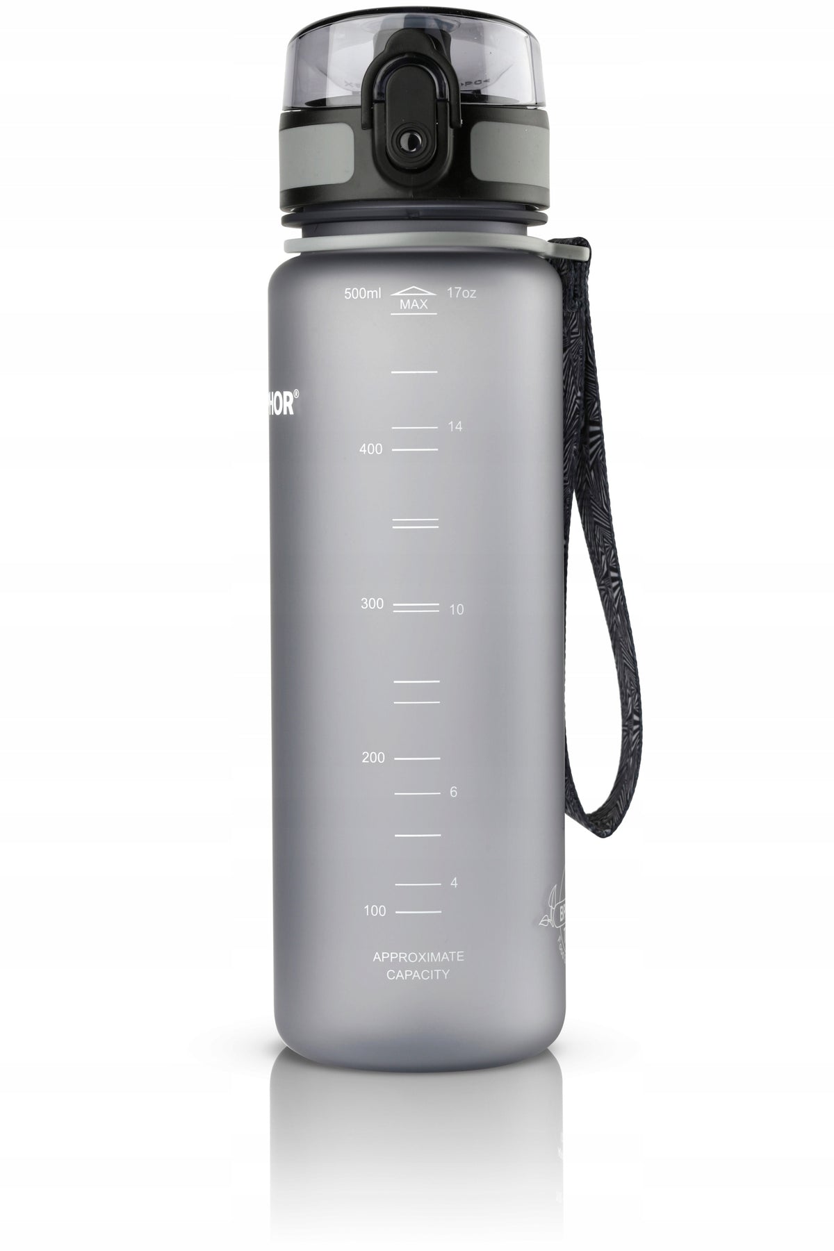 Water Filter Bottle 0,5L Aquaphor City Grey Water Bottle Carbon Filter x3 Packaging status original