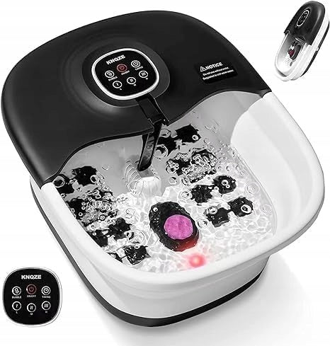 Water Foot Massager with Heating and Remote Control KNQZE