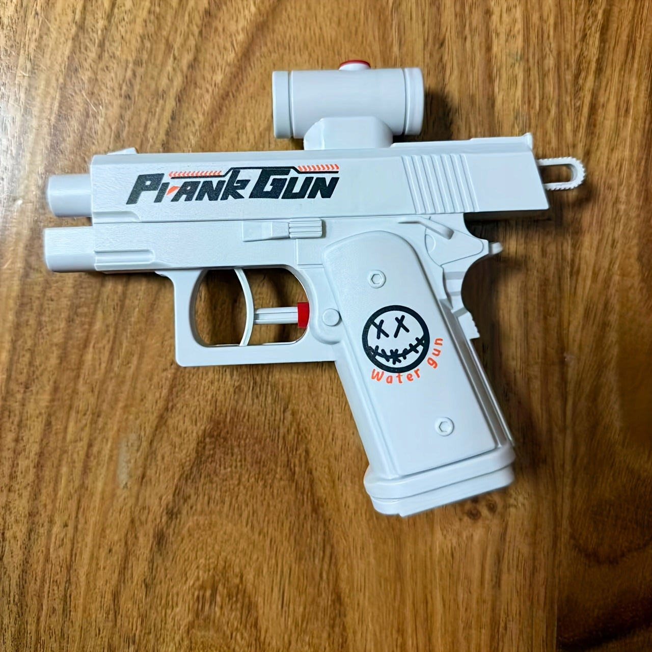 Water Gun Prank Gun Double Sided Shooting Two Triggers Psikus Toy Packaging status original