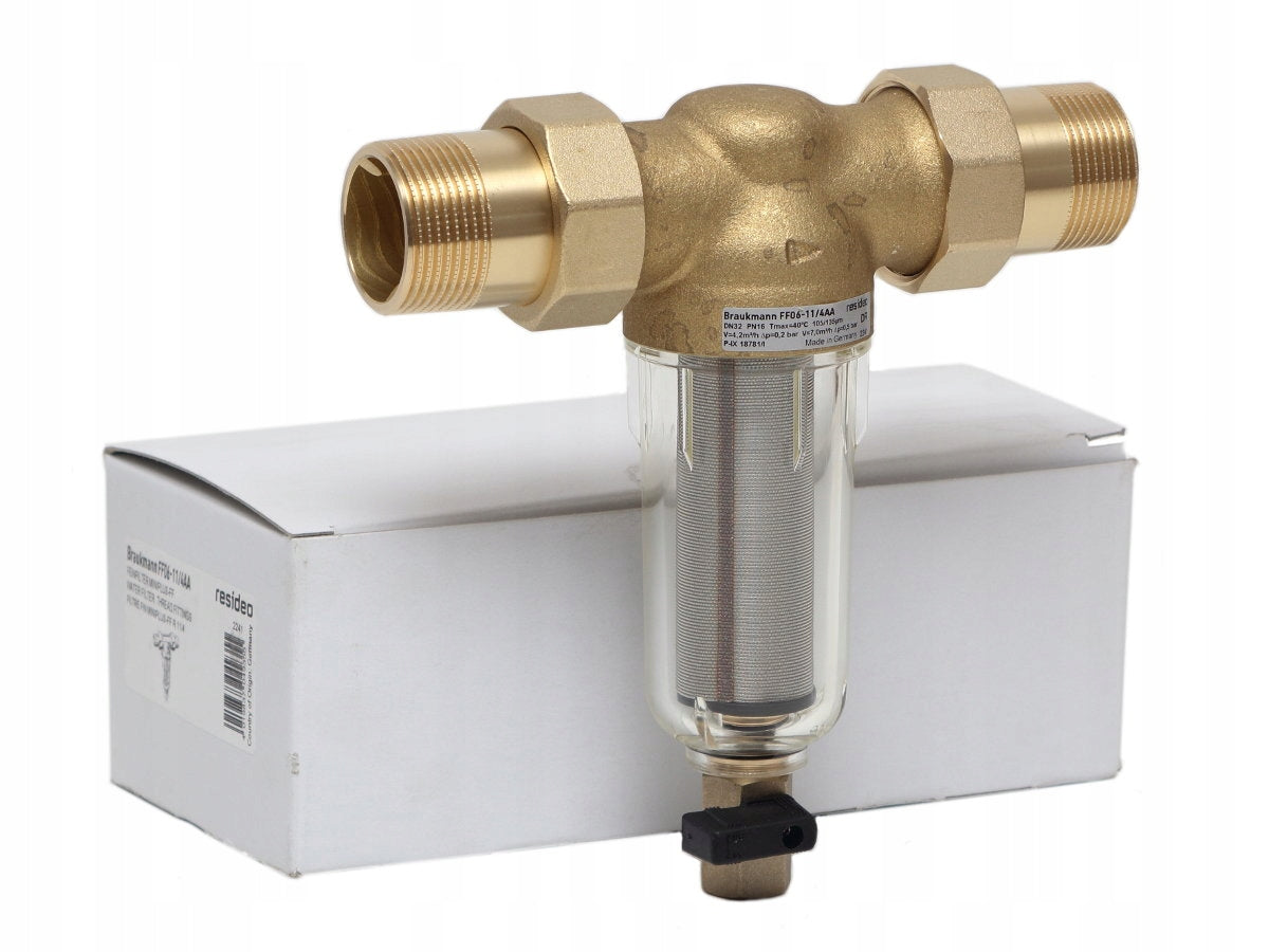 Water Mesh Filter 5/4" (1 1/4") FF06 Braukmann Resideo