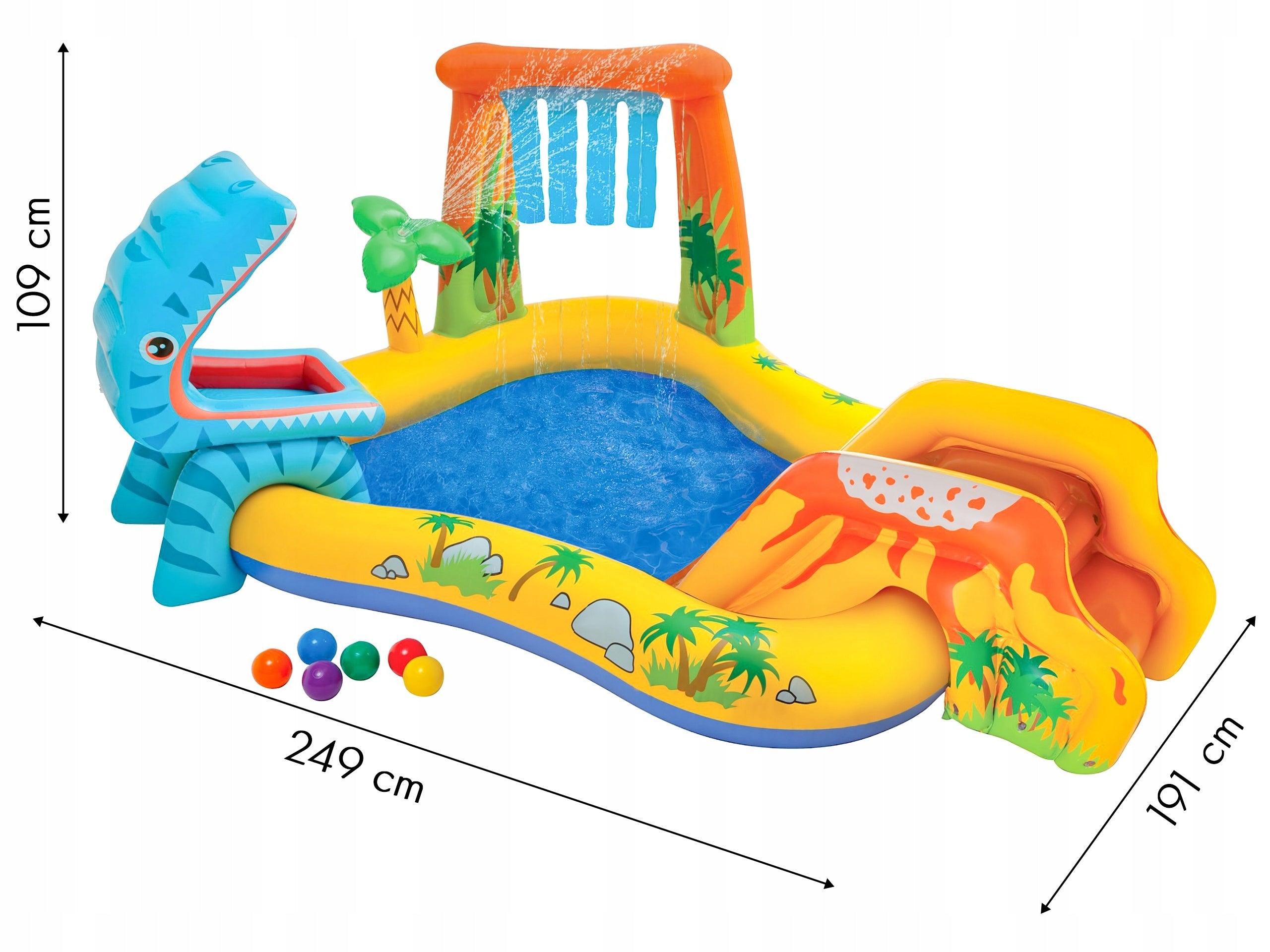 Water Playground Swimming Pool Inflatable for Children Garden Fountain Intex 57444 Brand Intex