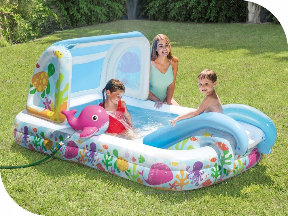Water Playground for Children Aquarium 229x147x107 Intex 57447 Swimming Pool Height 107 cm