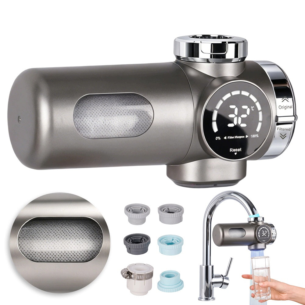 Water Purifier Faucet Filter Removes Pollutants and Metals 4 Nut