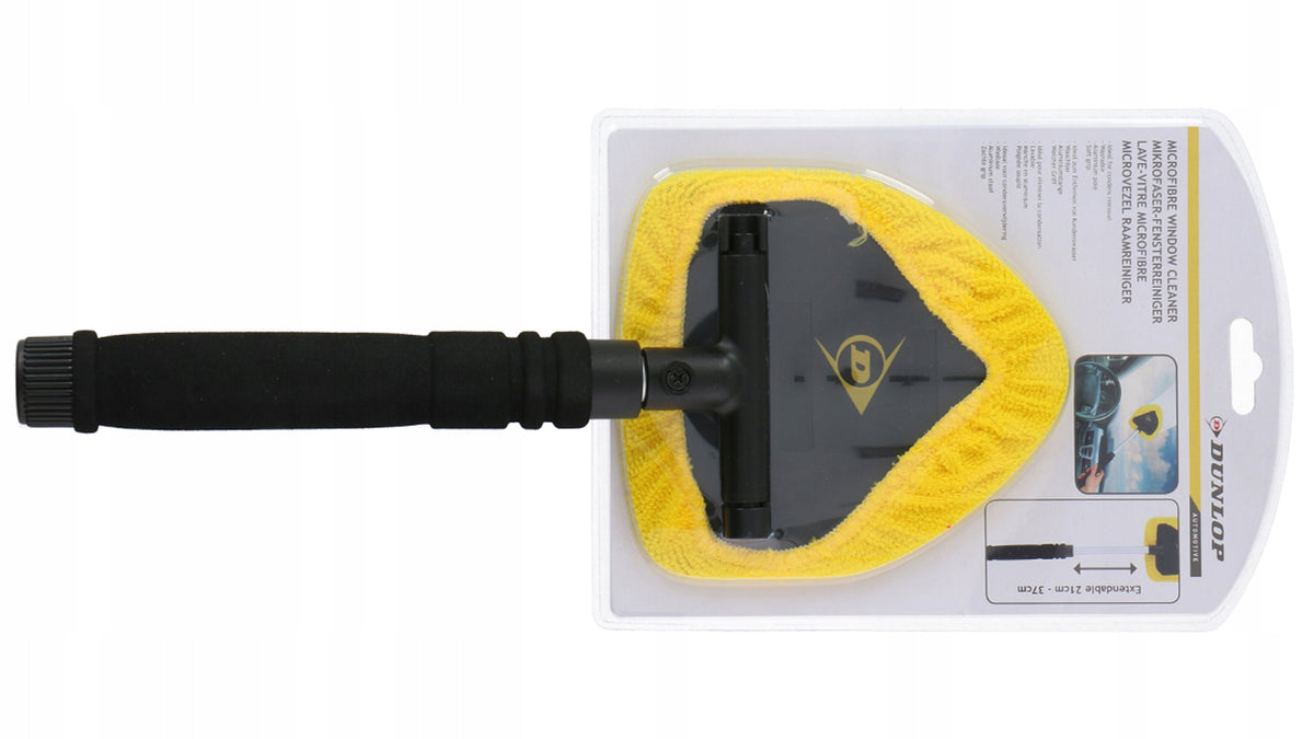 Water SQUEEGEE for windows with MICROFIBER WIPER adjustable 21-37cm DUNLOP EAN (GTIN) 5904463684805