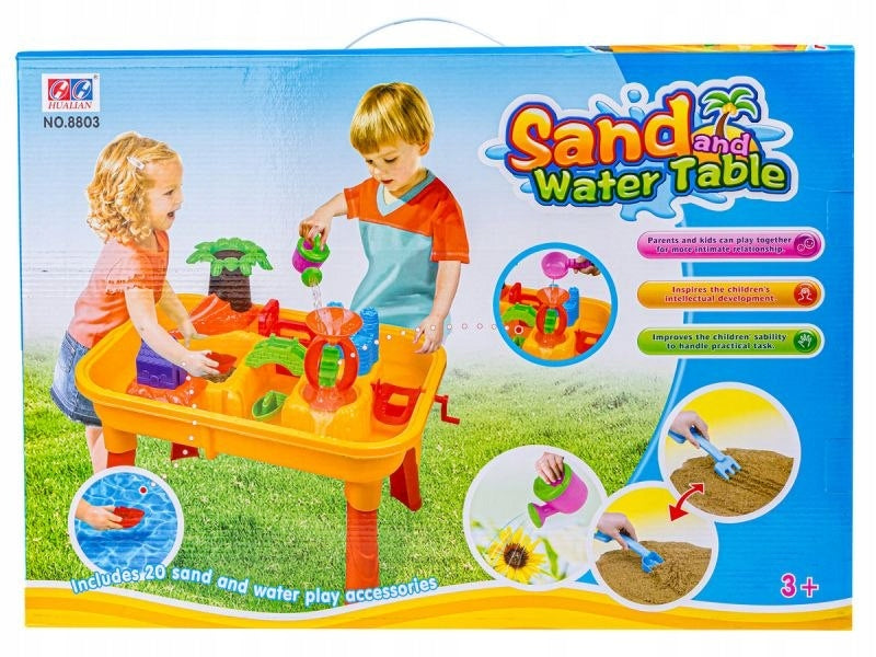 Water Sandbox Pool - Table + Accessories Molds Packaging status original