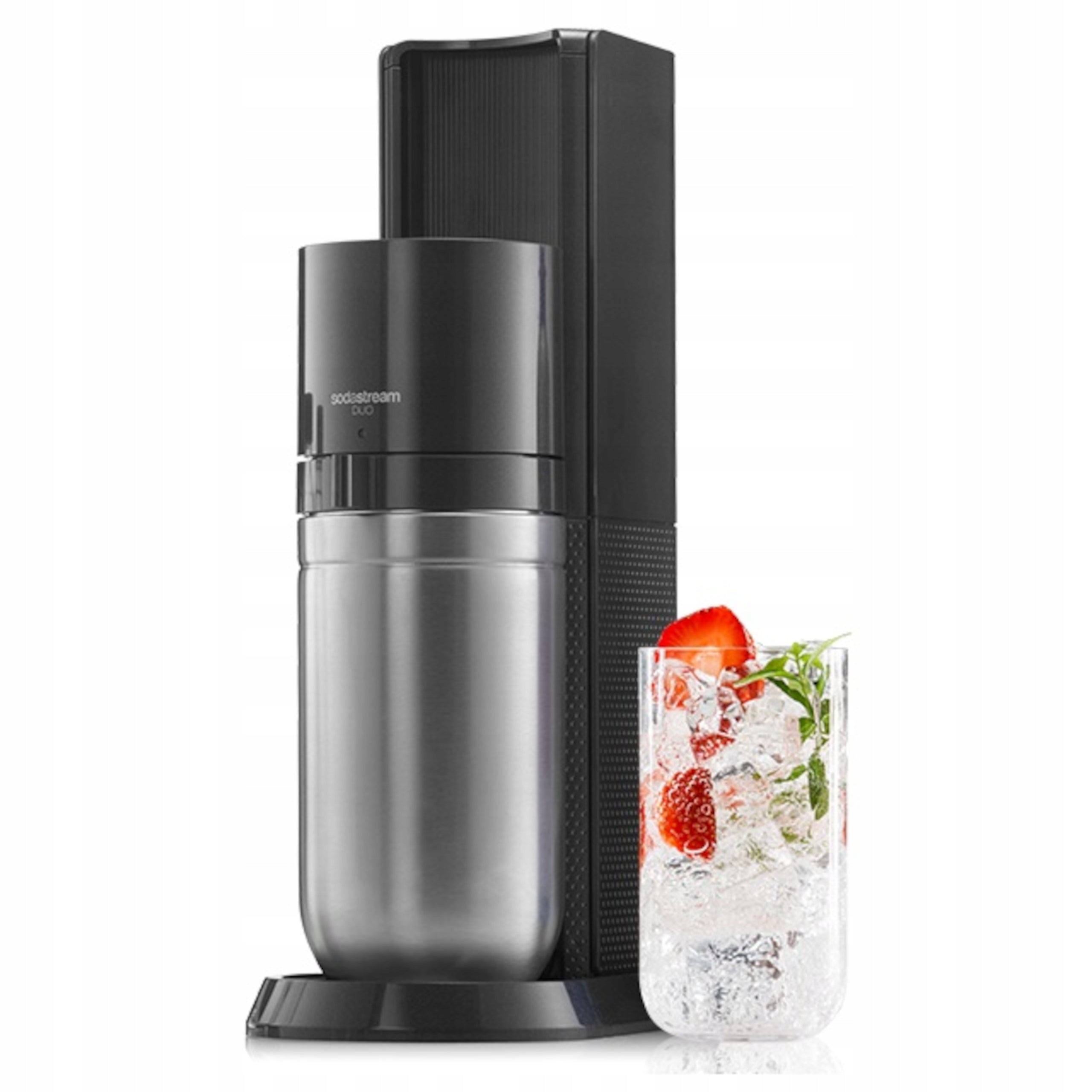 Water Saturator SODASTREAM DUO Black + 2x bottle Packaging status original