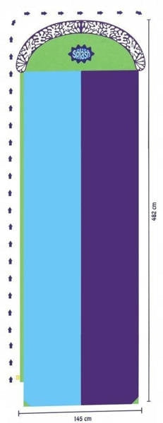 Water Slide Manufacturer code 491008540