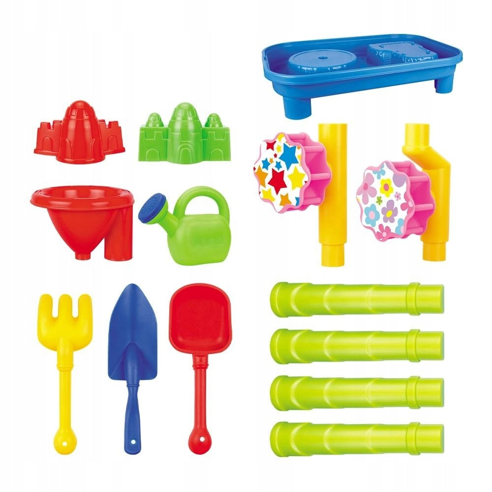 Water Table for Kids Bucket Sandbox Table SET - 14 Accessories Manufacturer code 5905601223955