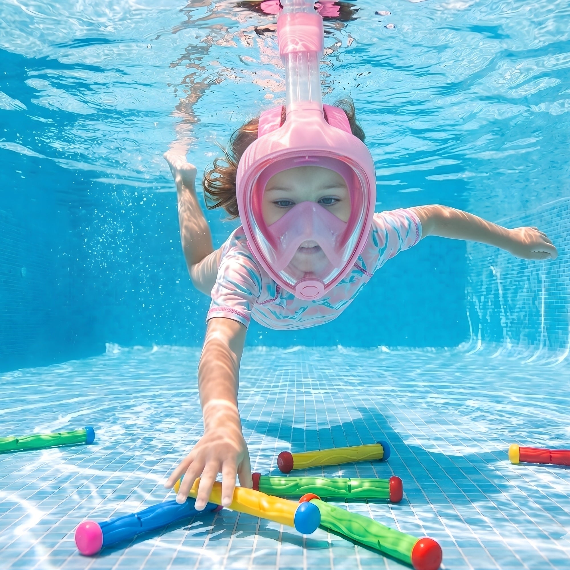 Water Toys Bathtub Pool Diving Set Chopsticks Octopuses Hands Manufacturer code 29273