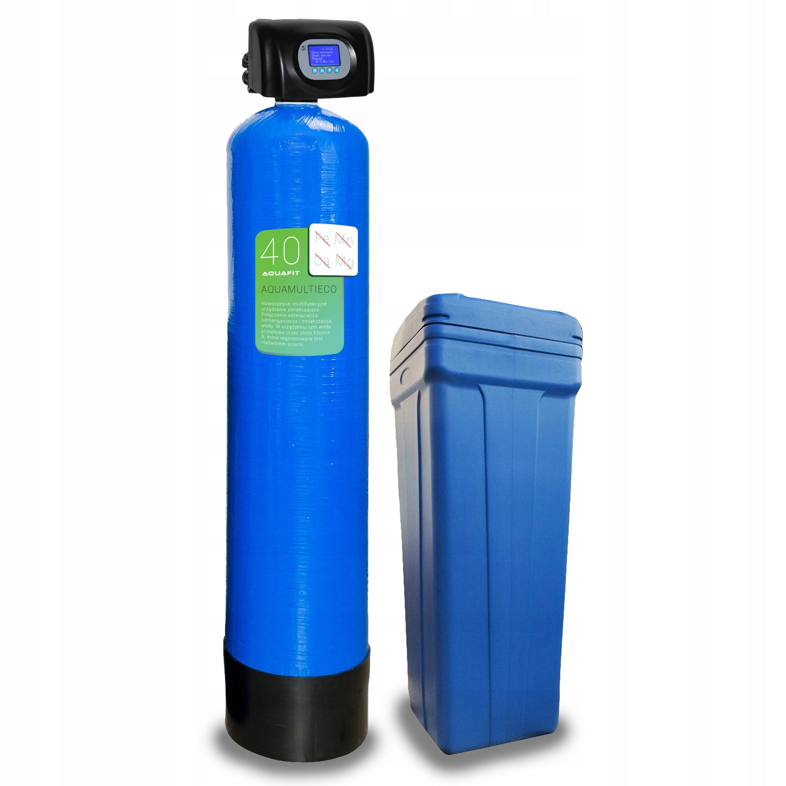 Water Treatment Plant Aquafit Aquamultieco 40 Softener Iron Remover Brand Aquafit