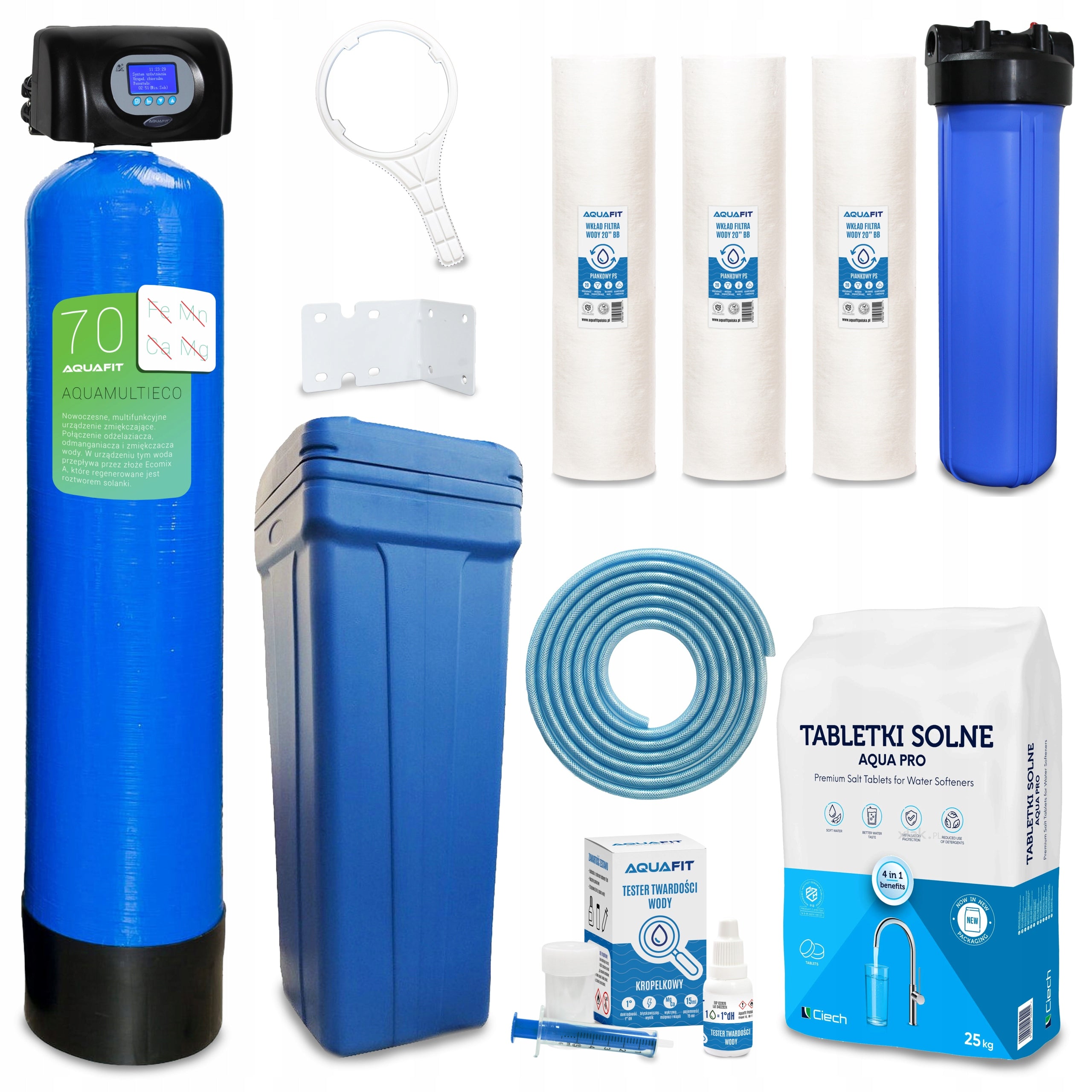 Water Treatment Station with Well Aquafit Aquamultieco 70 Multifunction