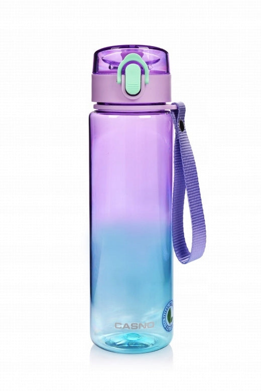 Water bottle Casno Aura 560 ml Purple-blue