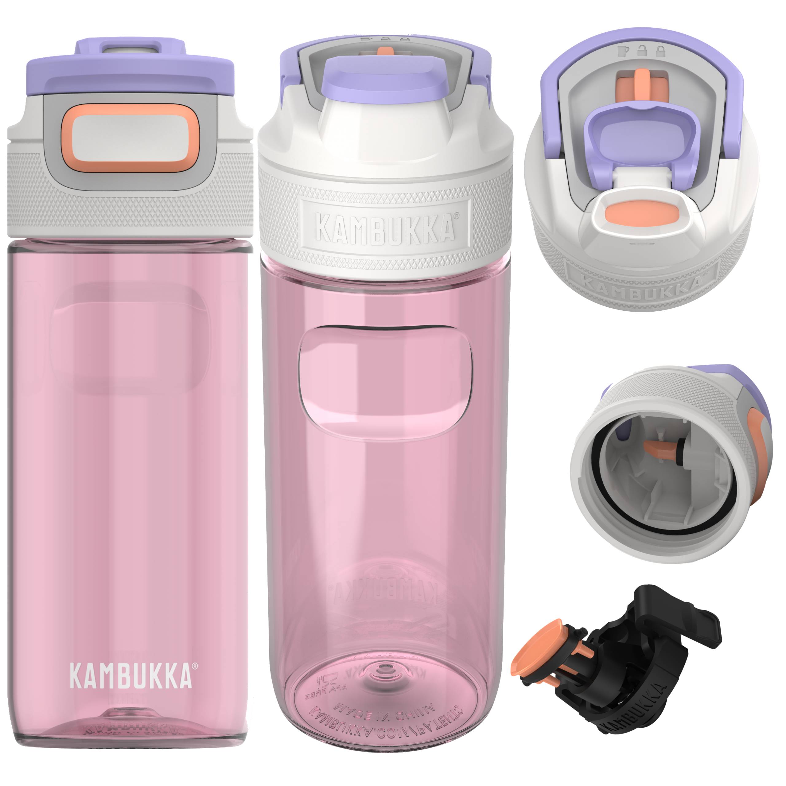 Water bottle Kambukka Elton Barely Blush - Pink 500 ml Color pink