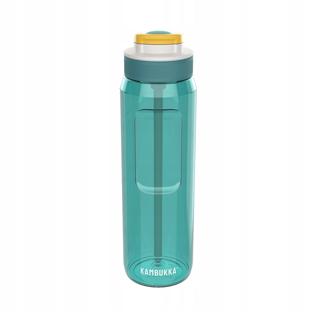 Water bottle Kambukka Lagoon 1000ml Zesty Green bottle with straw Manufacturer code 11-04062