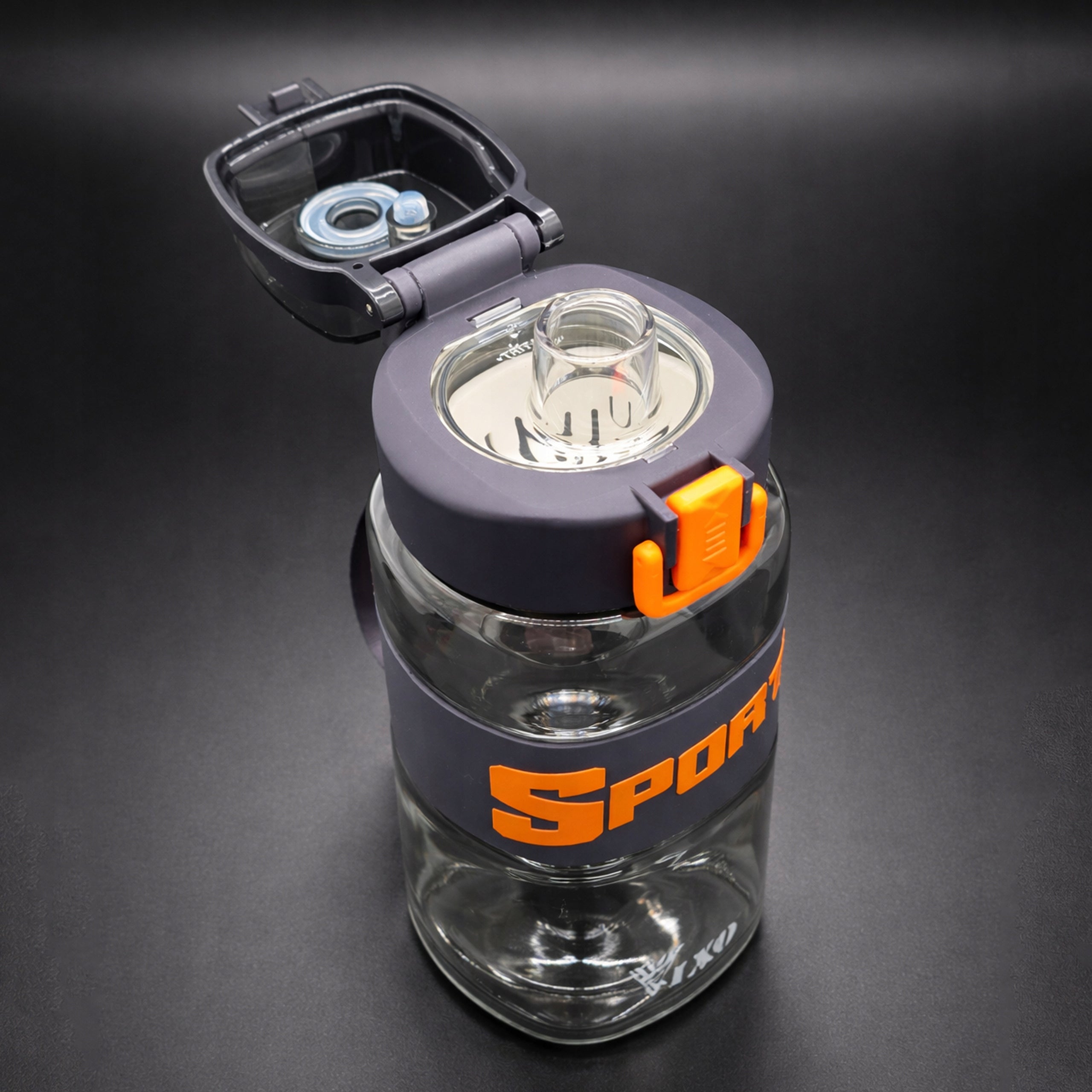 Water bottle drink small sealed tritan bottle with mouthpiece BPAfree 0,55L Model Bidon sportowy 500ml/550ml butelka na wodę kubek