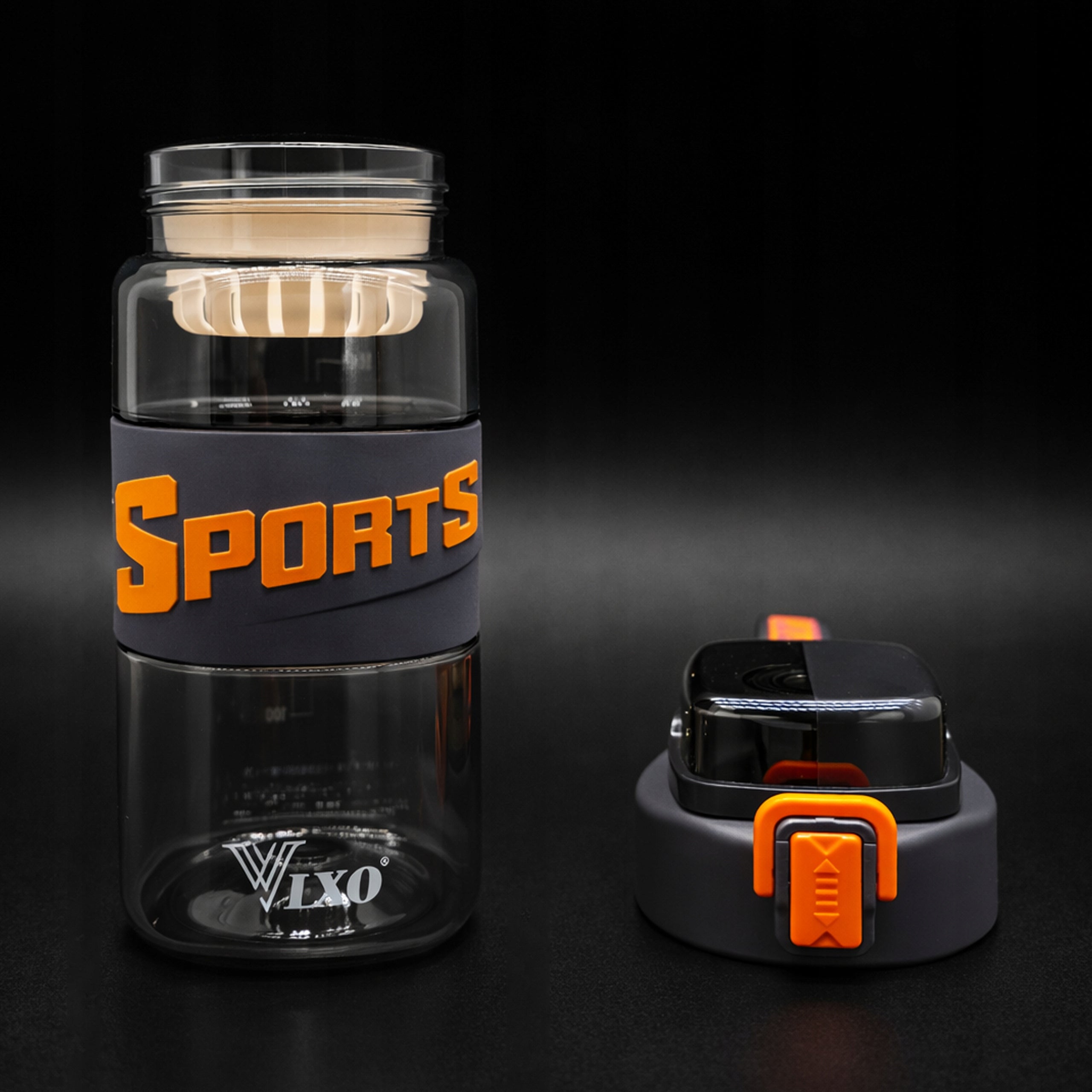 Water bottle drink small sealed tritan bottle with mouthpiece BPAfree 0,55L Volume 550 ml