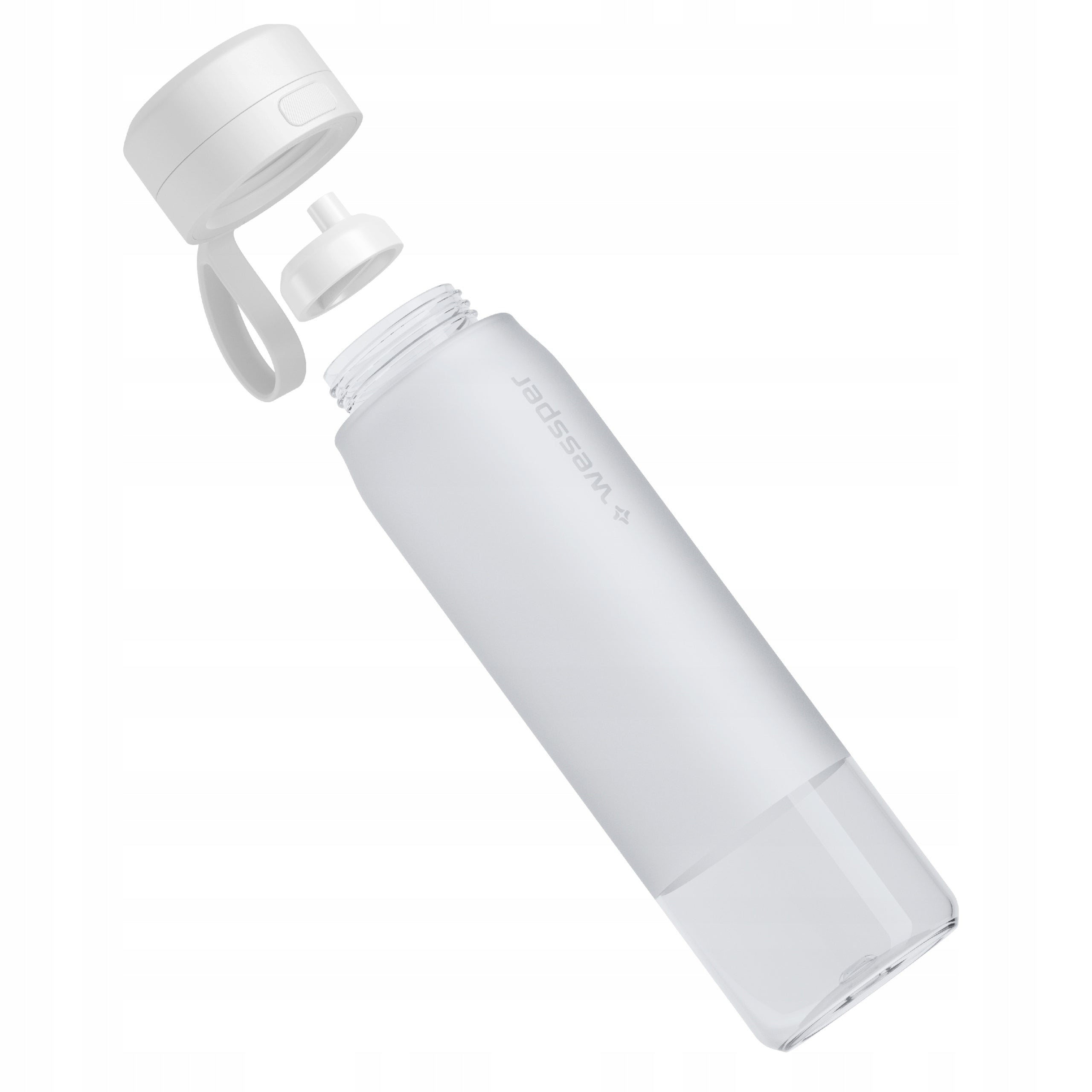Water bottle filter bottle with filter B2 TRITAN 1l Wessper - White Manufacturer code WES273-1000-WH