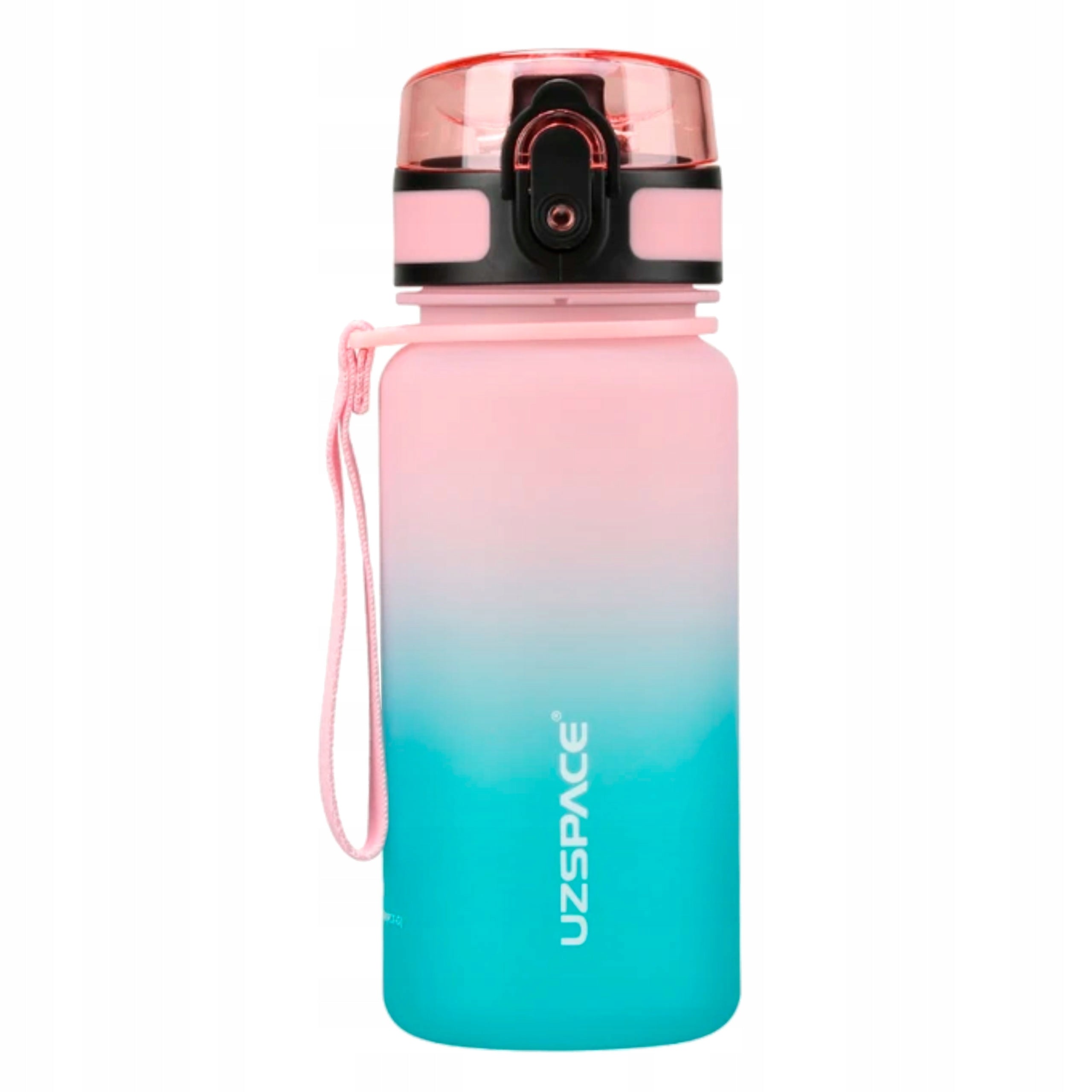 Water bottle for girls 350 ml pink-turquoise BPA Free Packaging status original