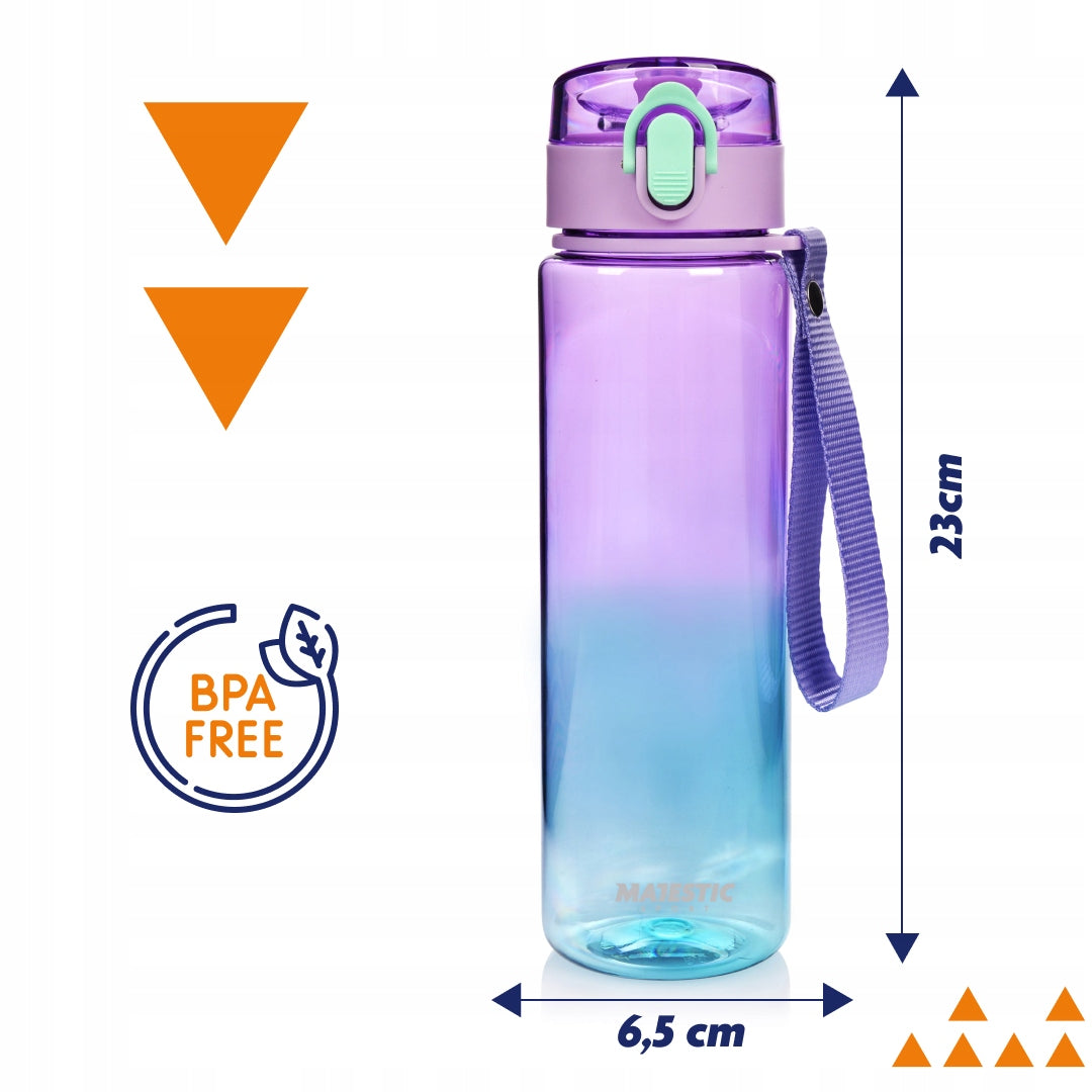 Water bottle gyms for school sealed tritan water bottle with mouthpiece 560 ml Volume 560 ml