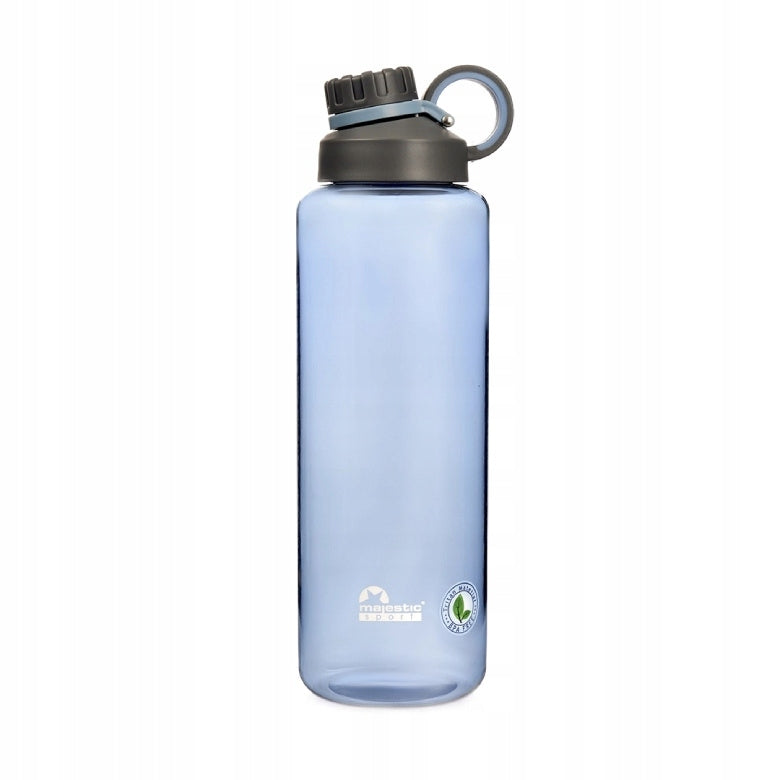 Water bottle with graduation Majestic Sport James Clear 1500ml - Blue