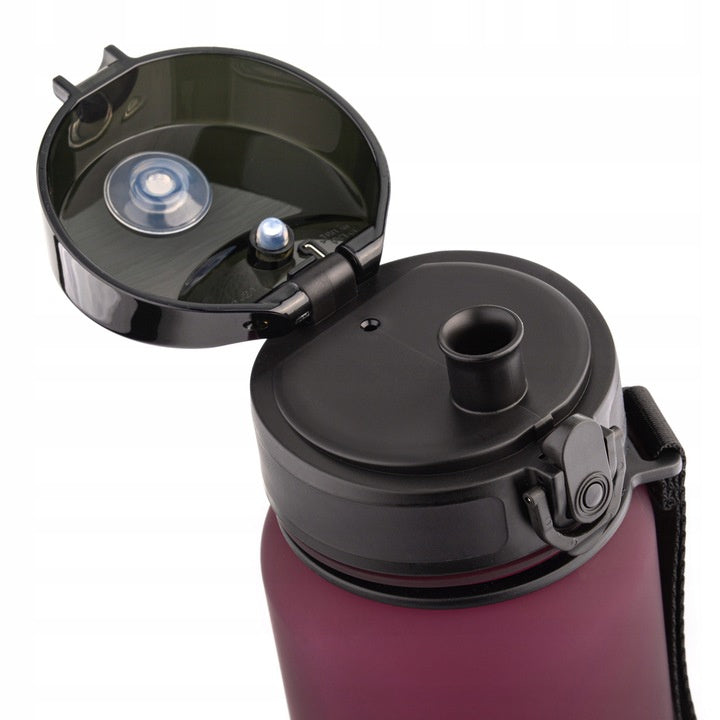 Water bottle with holder sports fitness gym 650 ml