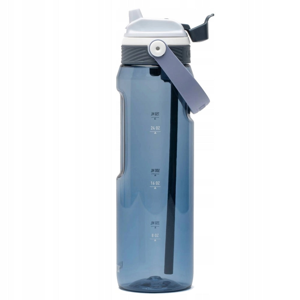 Water bottle with straw sports water bottle Kambukka Dupla 1000ml Coastal Rock Volume 1000 ml