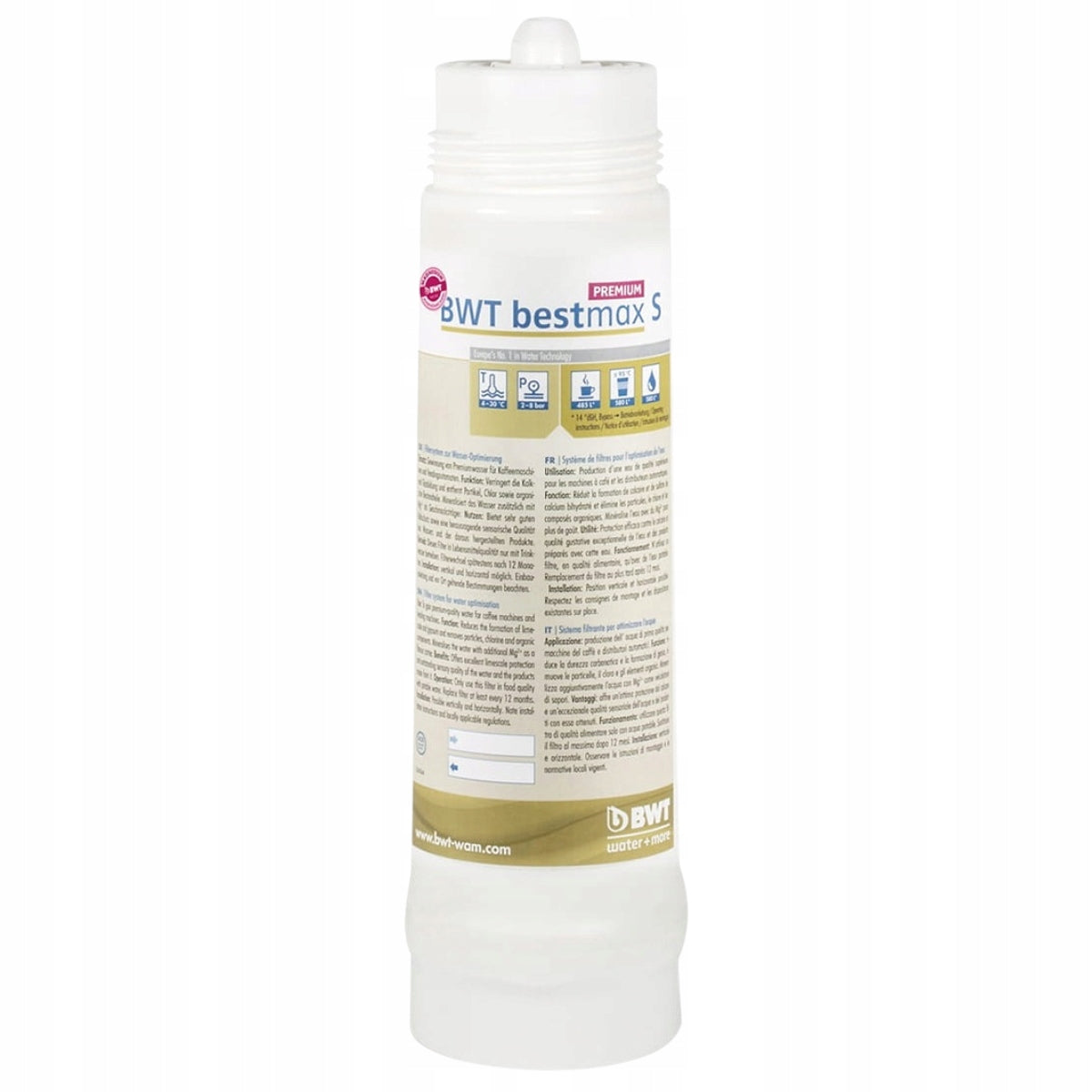 Water filter BWT Bestmax Premium S, water filtration system in gastronomy