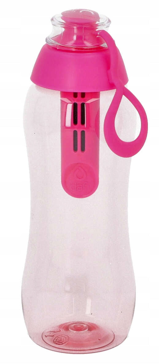 Water filter bottle Dafi Soft 0,3 l + 1 filter PINK FLAMINGO Brand Dafi