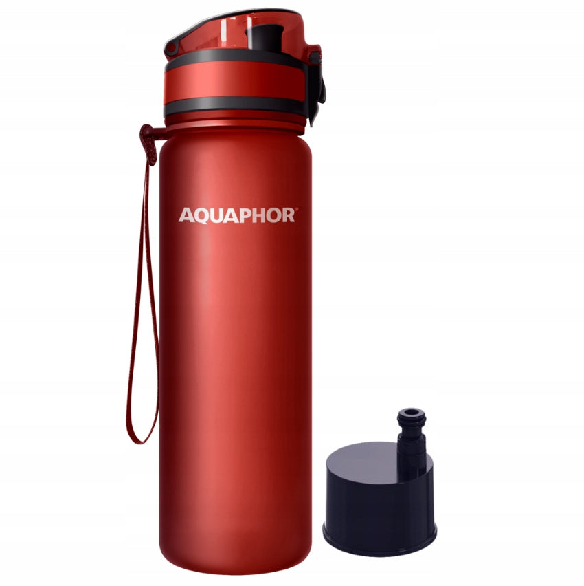 Water filter bottle + filter Aquaphor City 0,5l red Brand Aquaphor