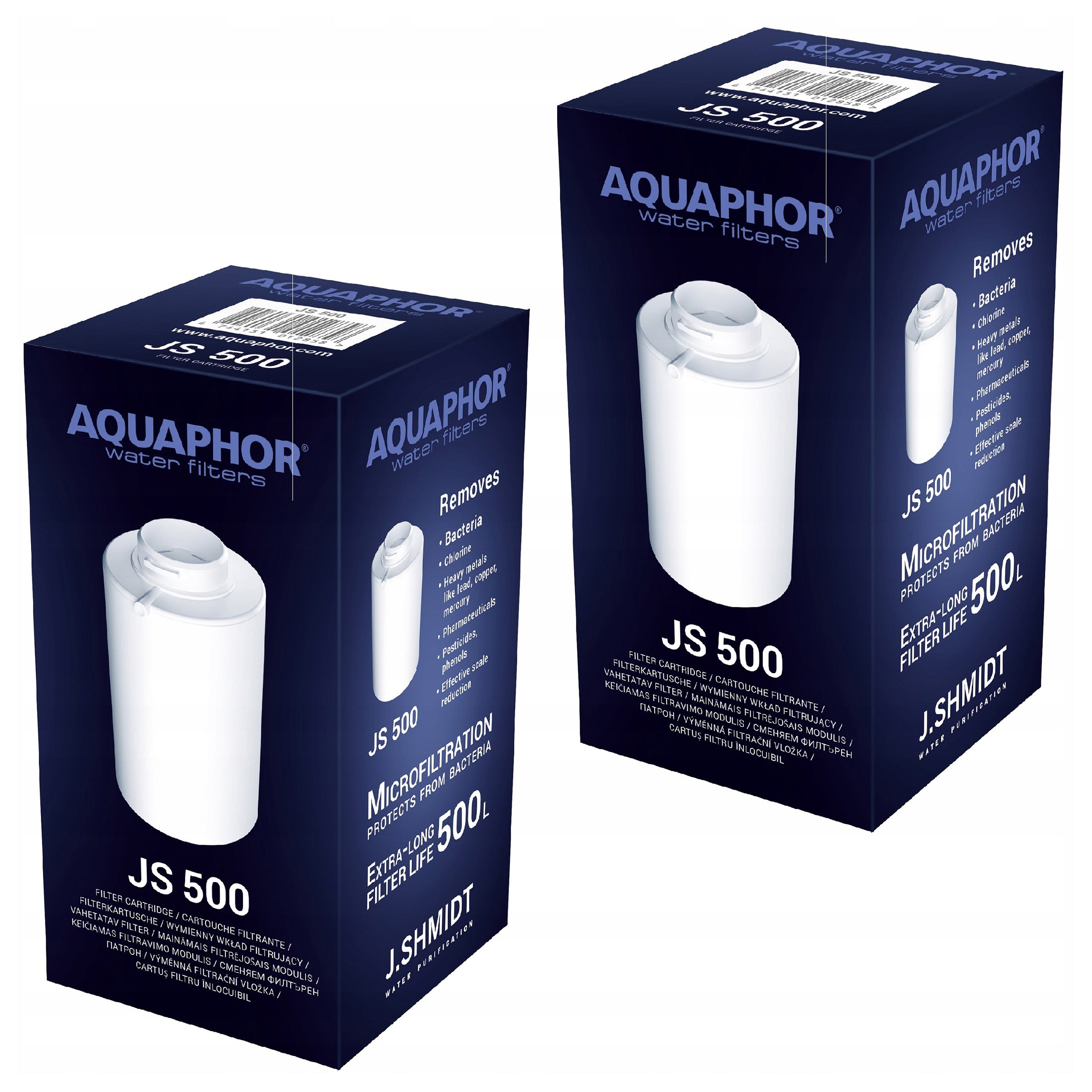Water filter cartridge filter AQUAPHOR JS 500 SHMIDT 2pcs.