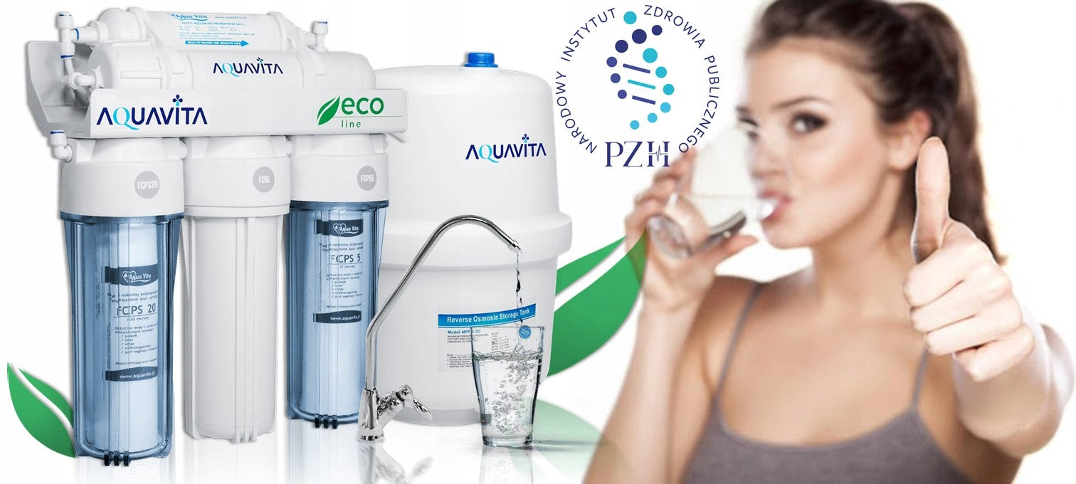 Water filter for kitchen REVERSE OSMOSIS RO5 AQUA VITA membrane RO 100 GPD Packaging status original
