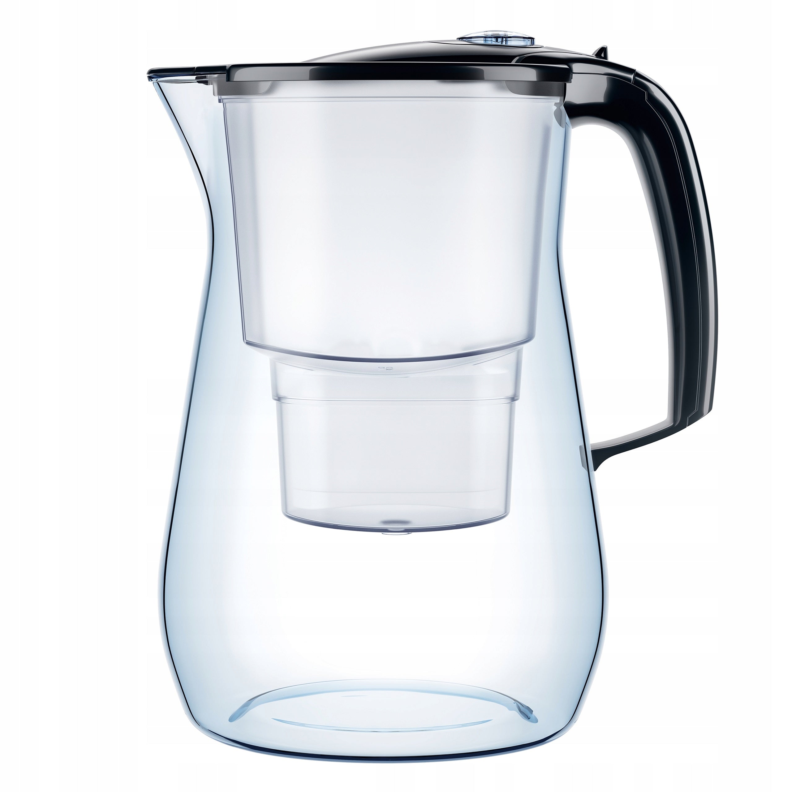 Water filter jug Aquaphor Onyx Black 4,2L, 3 Maxfor+ cartridges Manufacturer code 30408