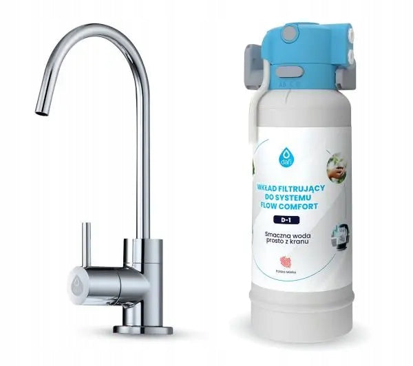 Water filtering system Dafi Flow Comfort D1 + tap for filtered water