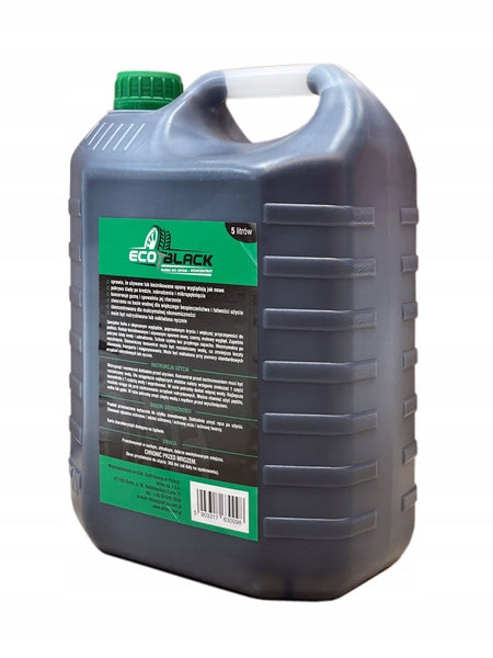 Water paint dressing tires black Poland EcoBlack concentrate 5 L preservative Manufacturer's catalog number 03-04-1002