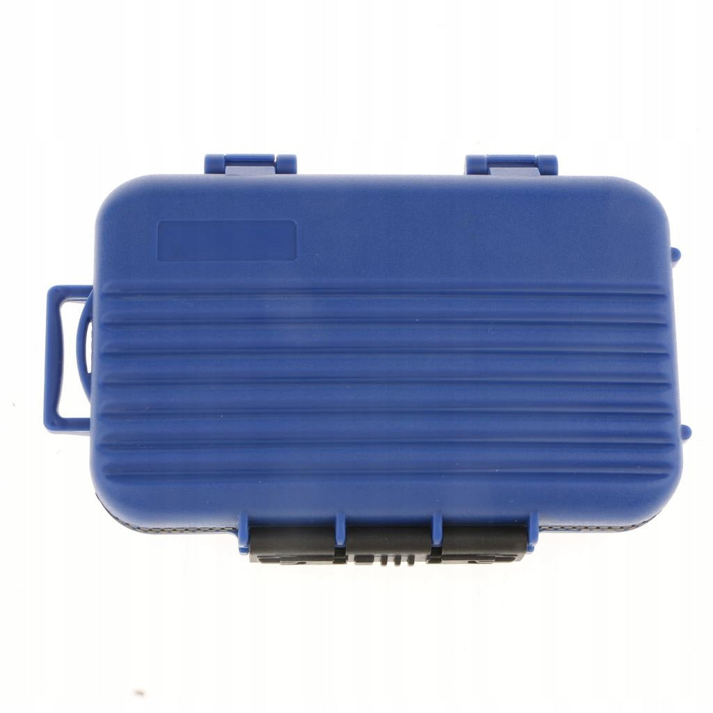 Water resistant Card Case Holder for 4 CF/8 SD/12 TF Camera Cards Blue