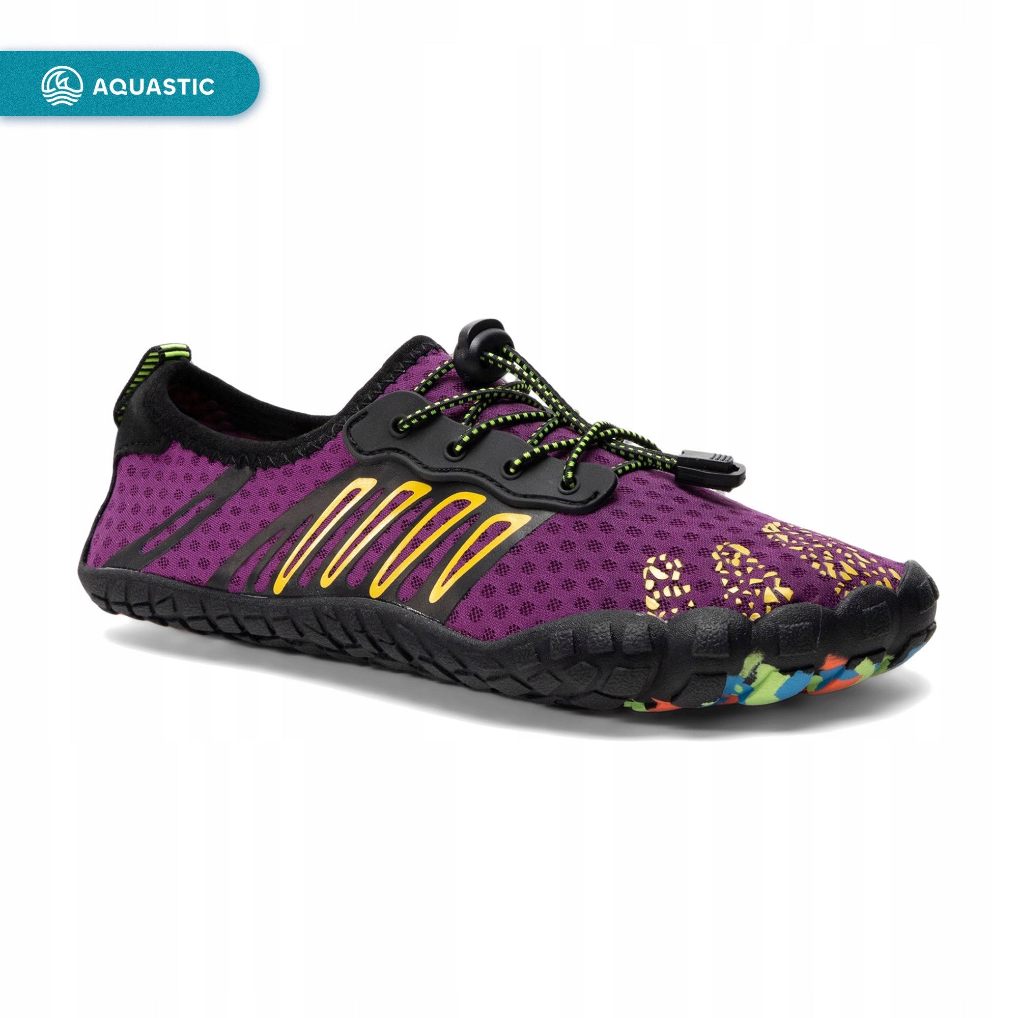Water shoes AQUASTIC Aqua WS120 purple 37 FOR BEACH ECHINACEA Brand Aquastic