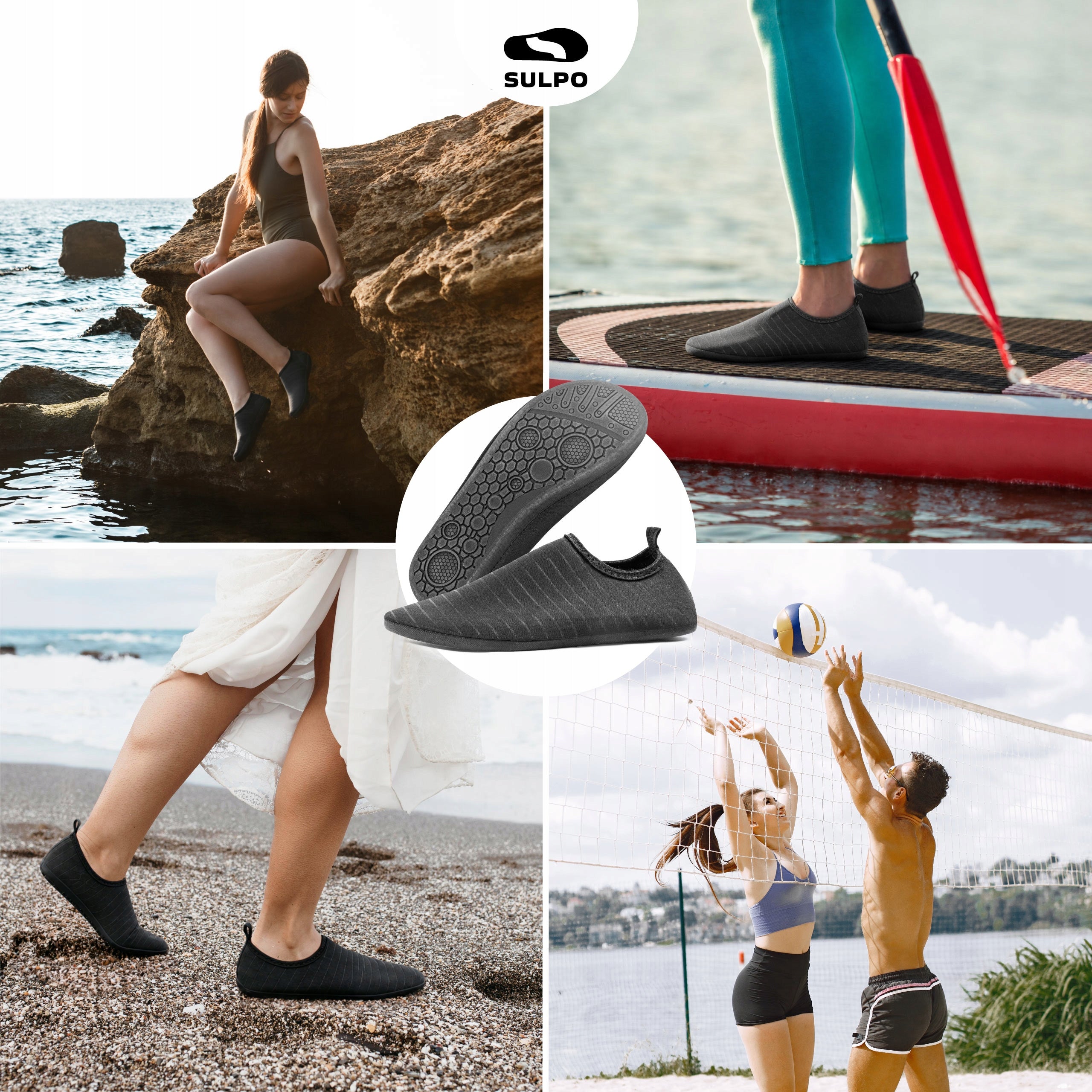 Water shoes aqua shoes for SUP kayak pool beach sea 42/43 Gender unisex product