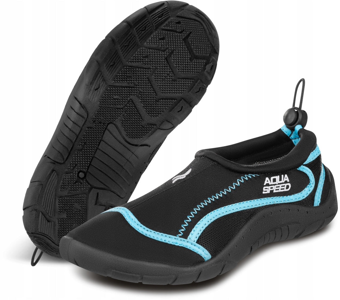 Water shoes for beach sea urchin swimming 28C AQUA SPEED r.41 Color black