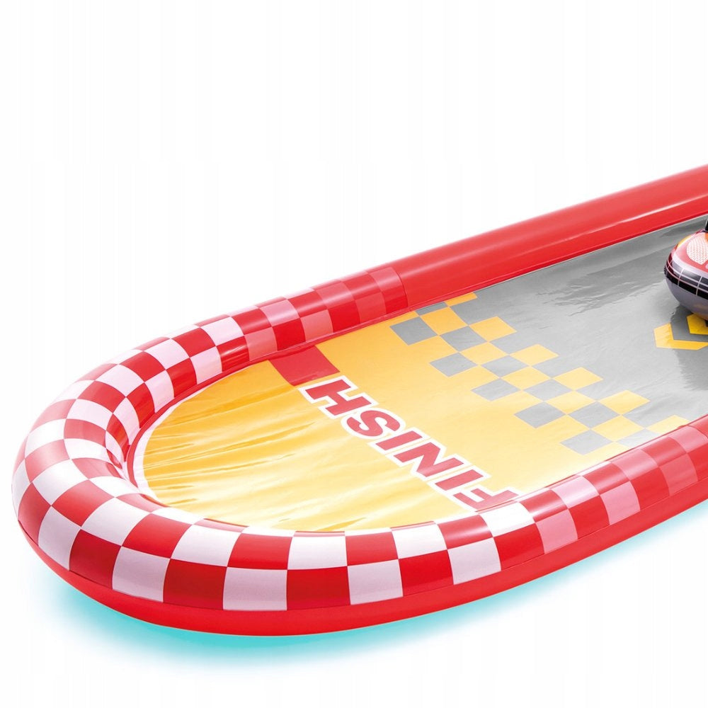 Water slide Intex slide 561 cm multicolored with surfboards Kid's age 6+ years