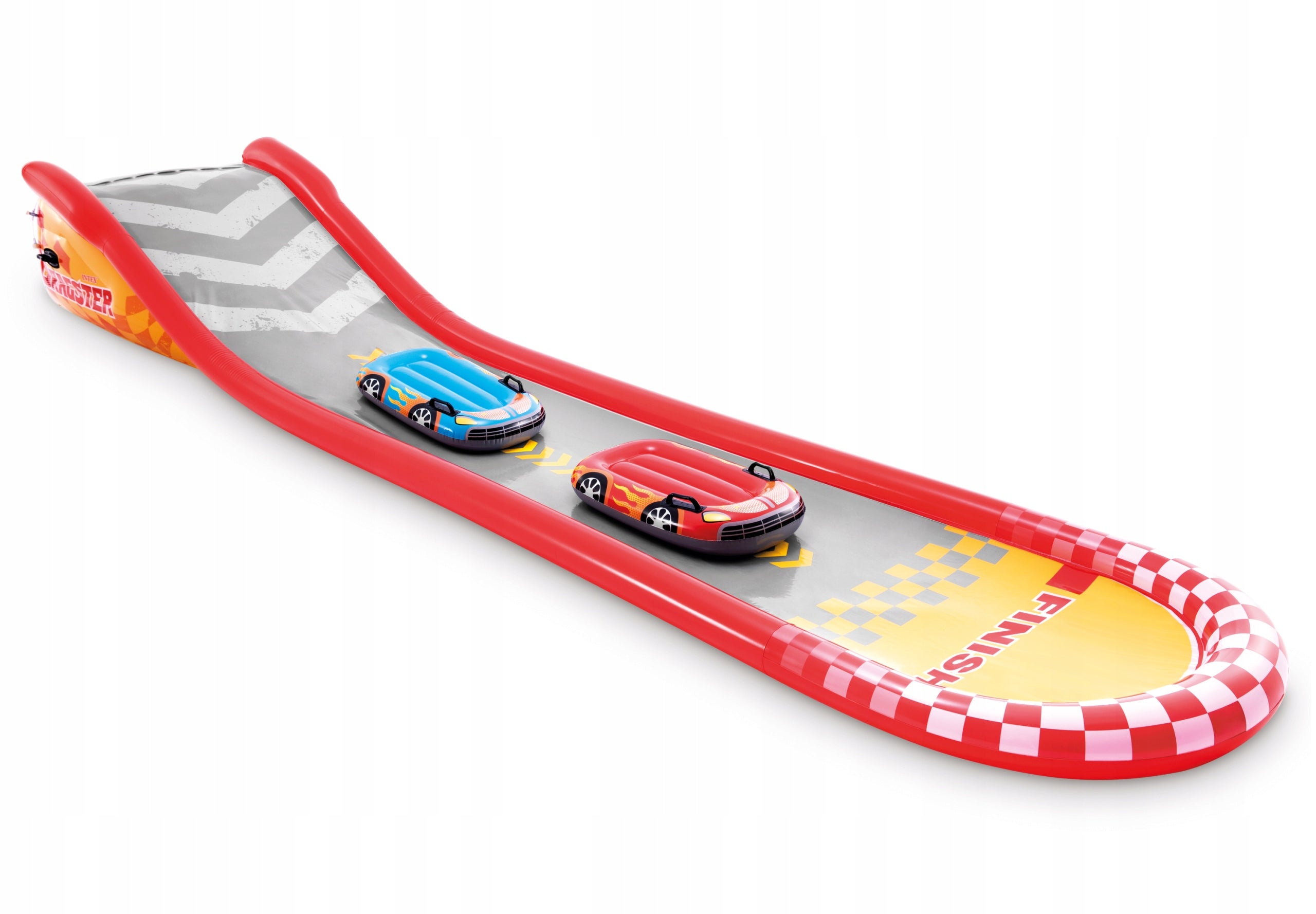 Water slide Intex slide 561 cm multicolored with surfboards Manufacturer code 57167