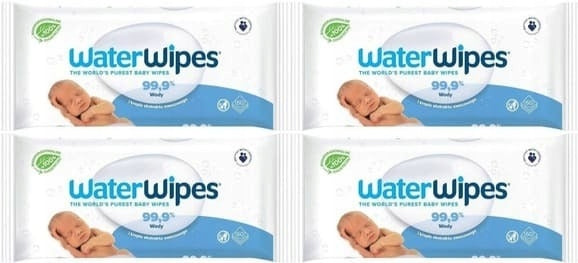WaterWipes BIO wet wipes 4 x 60 pcs. Packaging status original