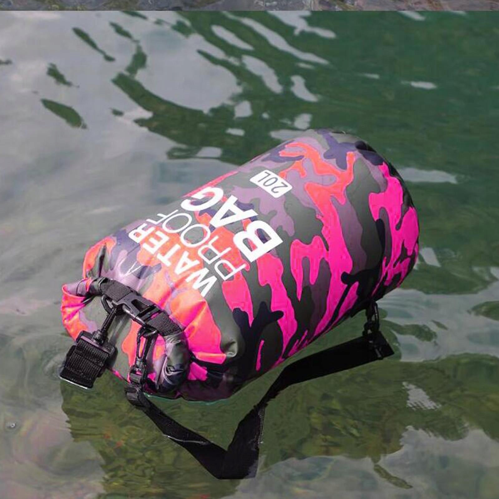Waterproof Backpack, Dry Bag Shoulder Bag, Dry Floating Gear Sack Roll 20L Manufacturer code Hellery-54080092