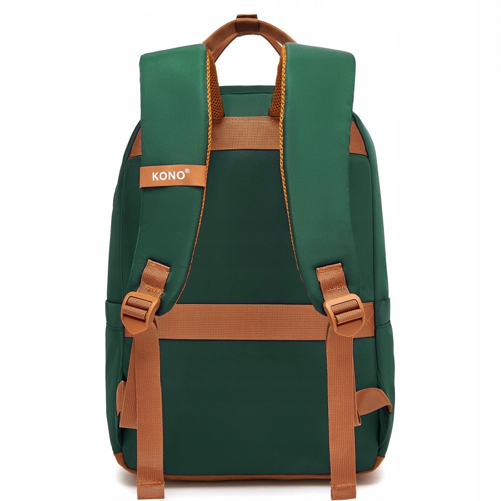 Waterproof Backpack for airplane 40x30x20 cm women's RYANAIR green Oliver Packaging status original