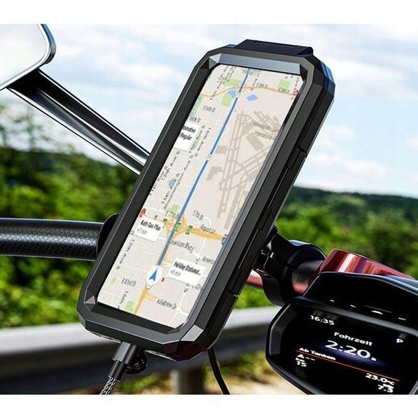 Waterproof Bicycle Holder Anti-Vibration IP67 Lockable Phone Case XL Brand no brand