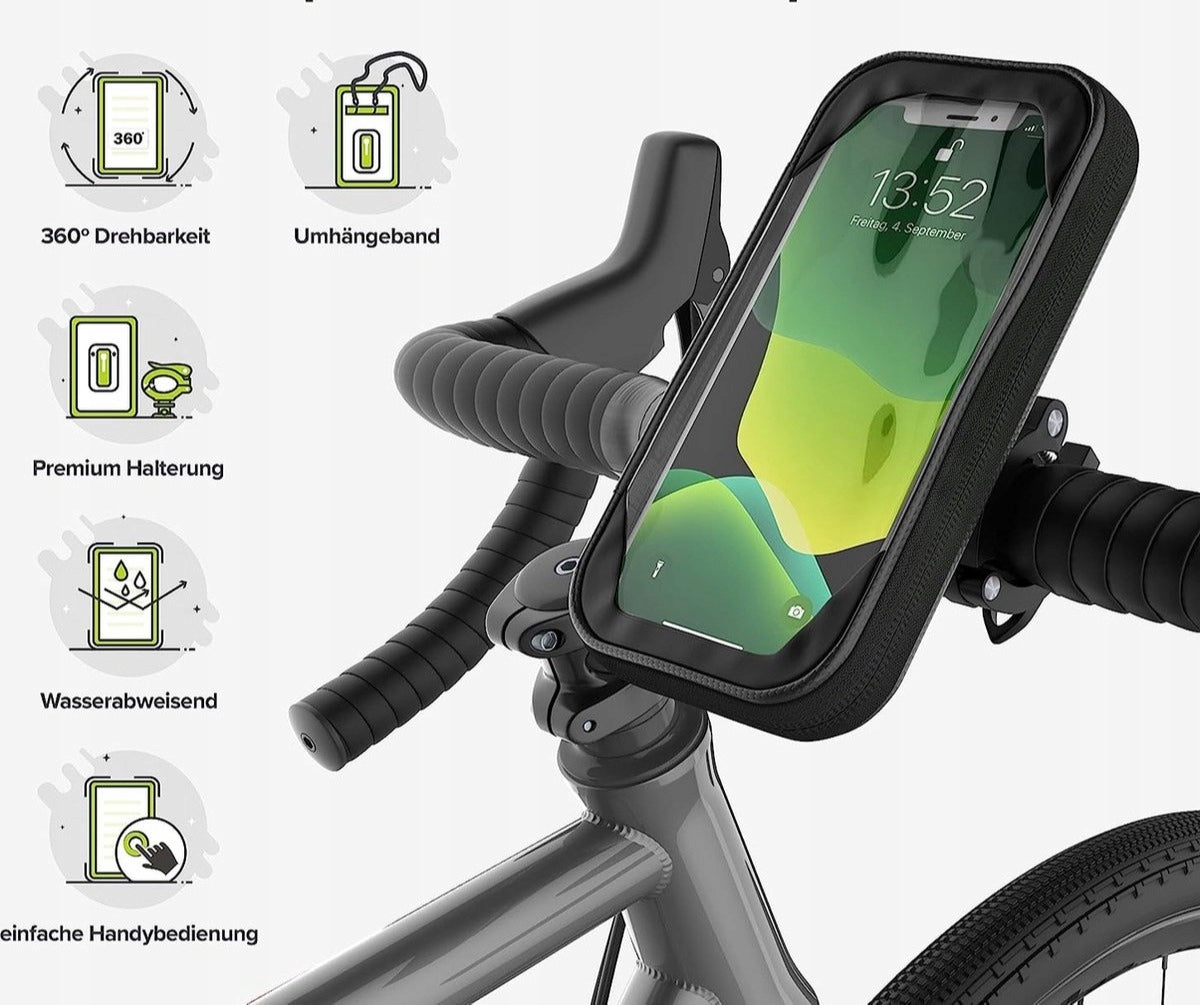 Waterproof Bicycle Holder Phone Cover with Universal Mount EAN (GTIN) 4260555440898