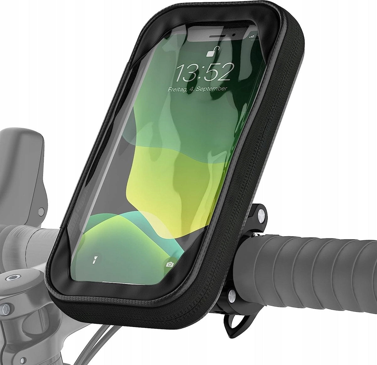 Waterproof Bicycle Holder Phone Cover with Universal Mount