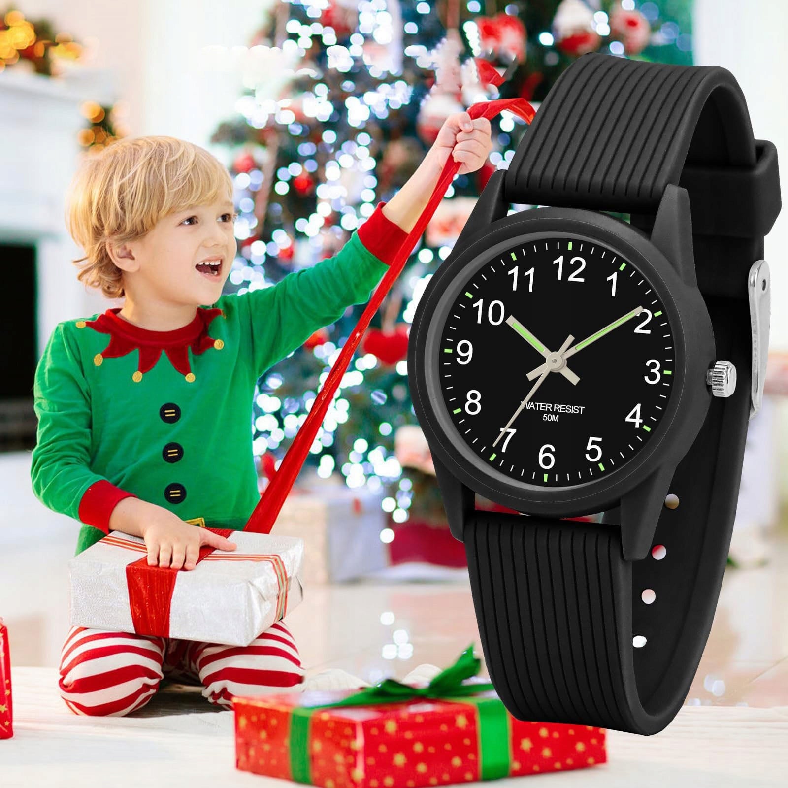 Waterproof Children's Watch Quartz Watch Packaging status original