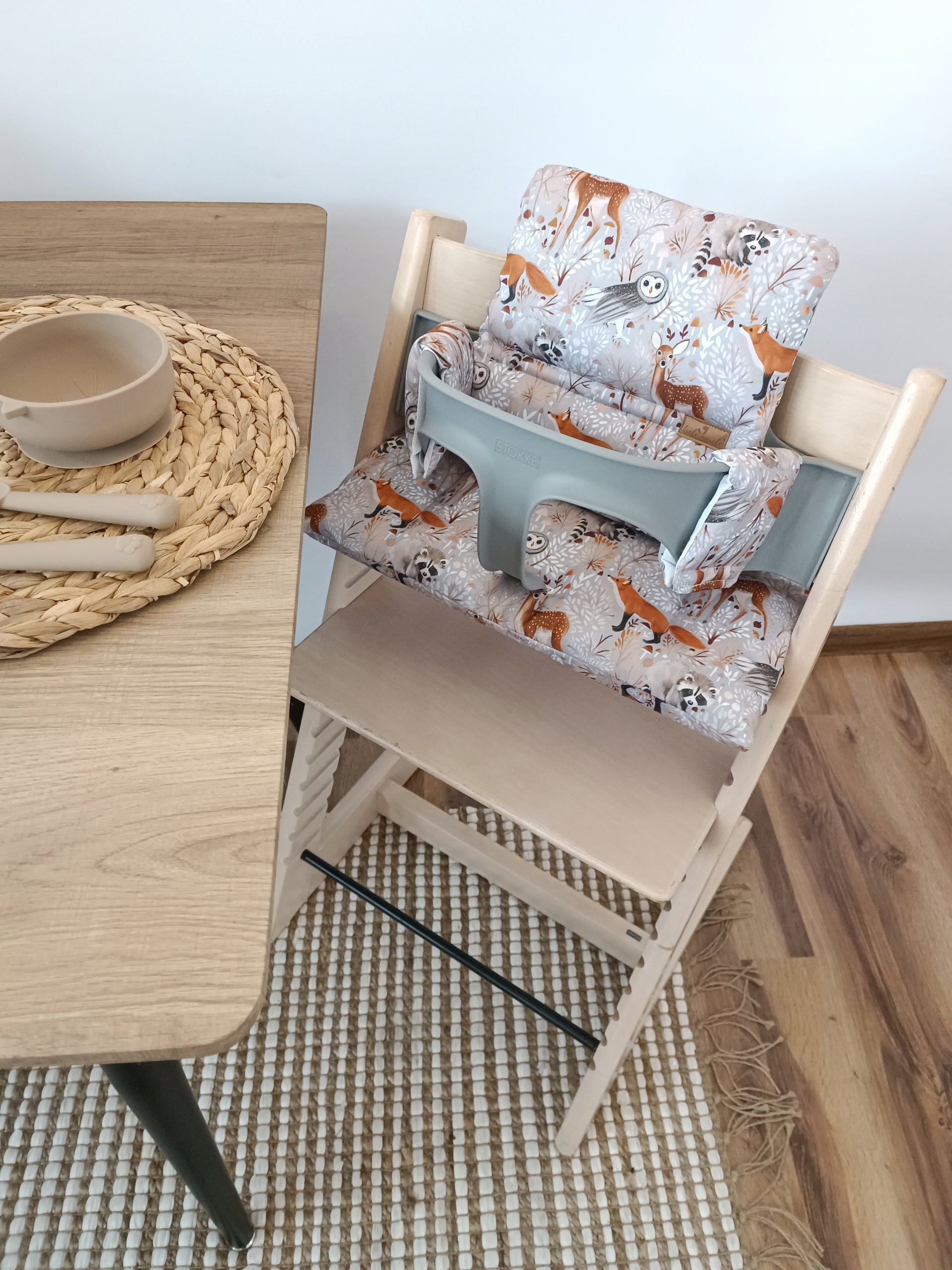 Waterproof Cushions for Stokke Tripp Trapp 2in1 Brown Forest Brand no brand